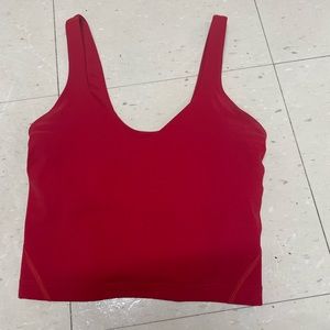 Lululemon Lunar New Year Dark Red Align Tank